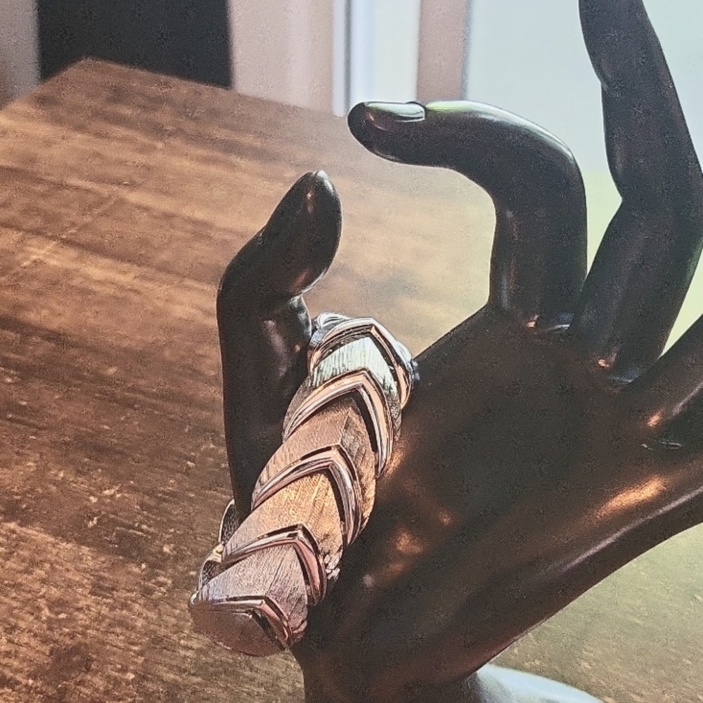 Vintage D'Orlan Chevron Bracelet
